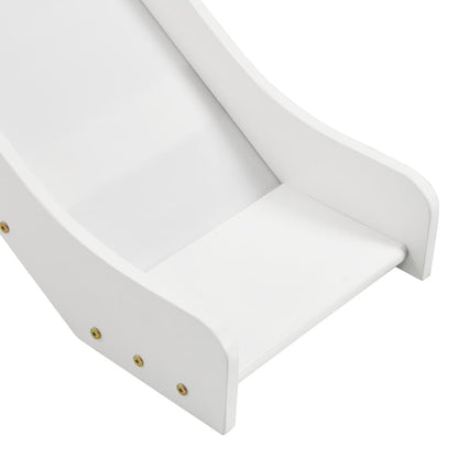 Cama Alta Para Niños Tobogán Y Escalera Madera Pino 97x208 Cm / Vetonek_4
