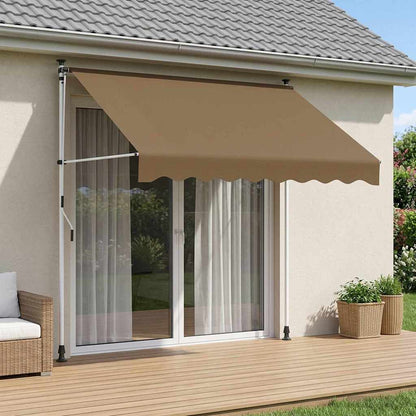 Toldo Retráctil Manual Beige 250 Cm_1