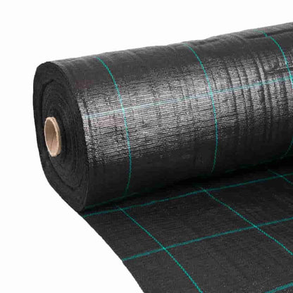Malla Antihierbas 1,5x40m, 100g/m², Tejido Geotextil Para Jardín_0
