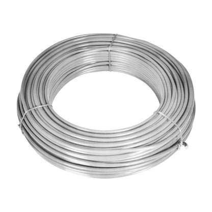 Valla Tela Metálica Y Postes Acero Galvanizado Plateada 25x1 M / Vetonek_1