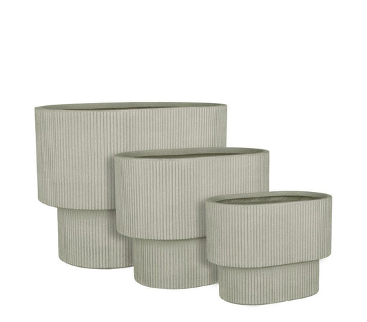 Macetero Quito Oval Gris 56x36x43 Cm_0