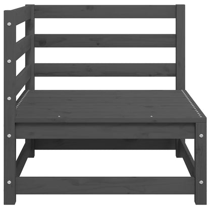 Vidaxl Sofá De Esquina De Jardín Cojines Gris Antracita Madera Pino_4