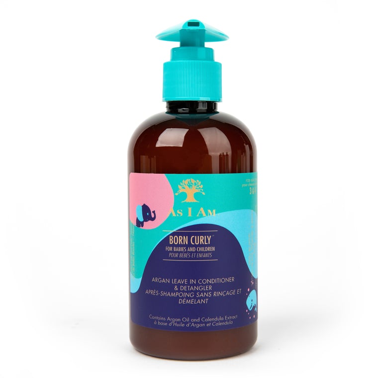 Born Curly Argan Leave In Conditioner & Detangler_0