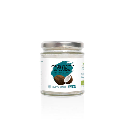 Aceite De Coco Ecológico Myconatur 200g_0