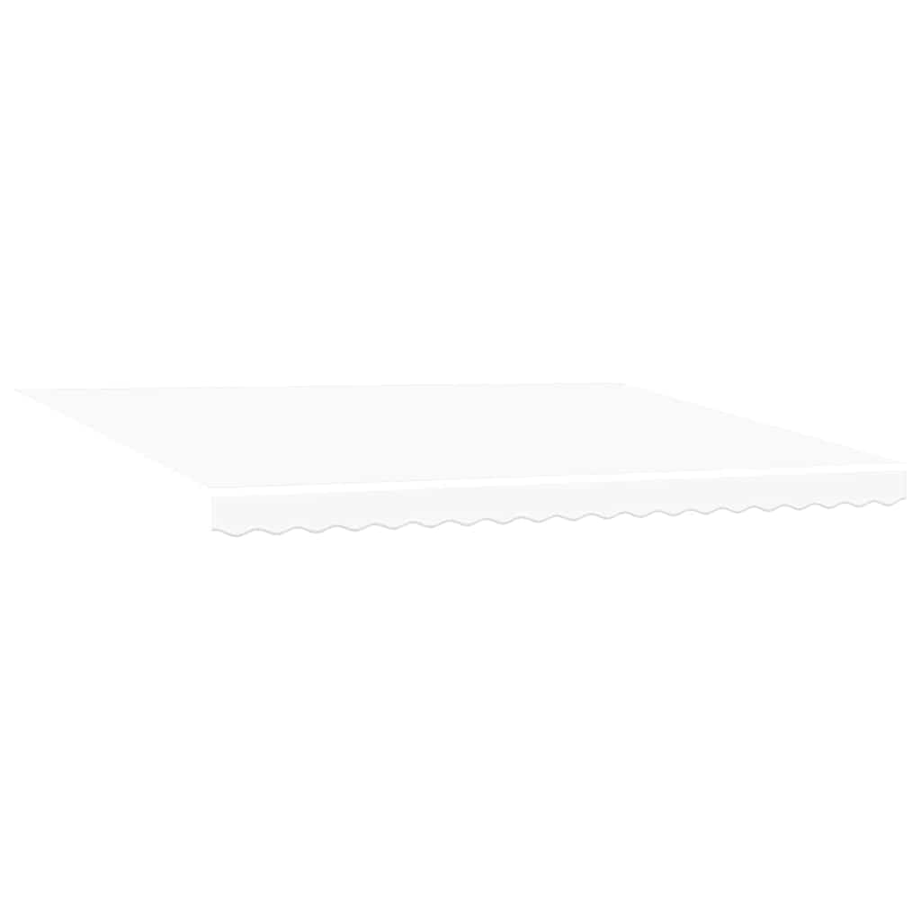 Toldo Retráctil Blanco 450 X 350 Cm Poliéster_4
