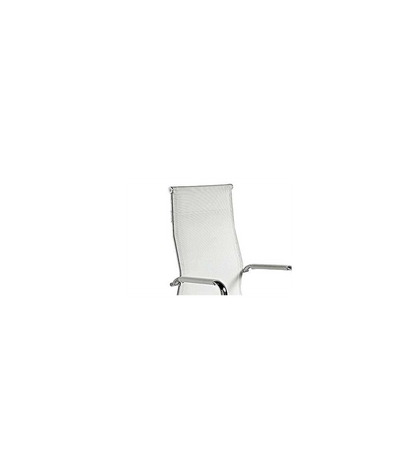 Silla Despacho Giratoria Elevable Acabado Blanco, 60 Cm(ancho) 108-115 Cm(altura) 66cm(fon_4