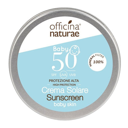 Crema solar en lata SPF 50 Baby Officina Naturae 75 ml