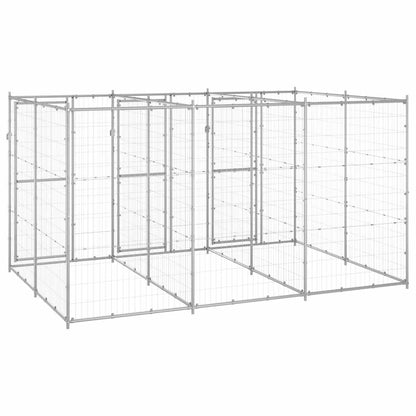 Perrera De Exterior De Acero Galvanizado 7,26 M²_3