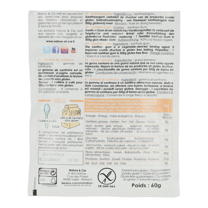 Goma xantana sin gluten Nature&cie 60 g