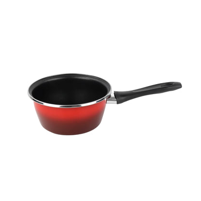 Cazo 'sr' Ø12cm Acero Esmaltado Rojo Magefesa_0