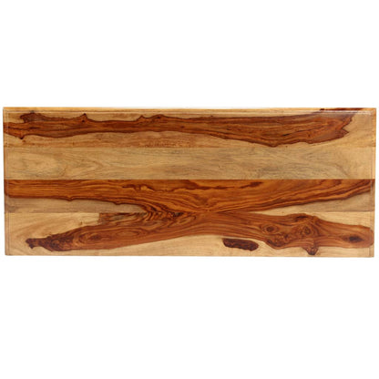 Mesa Consola De Madera Maciza De Sheesham 100x40x75 Cm_3