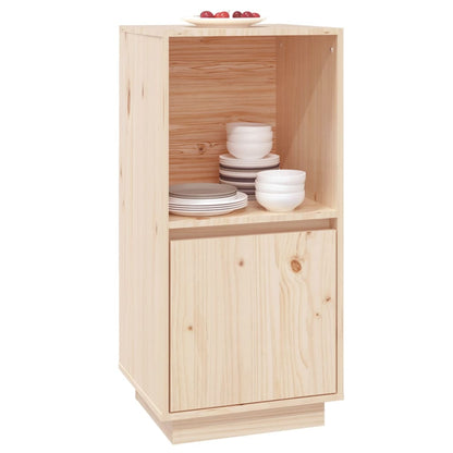 Aparador De Madera Maciza De Pino 38x35x80 Cm / Vetonek_2