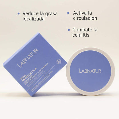 Gel-Crema Anticelulítico Efecto Frío Labnatur 300 ml | Firmeza, Frescor y Piel de Naranja | Vegano_1