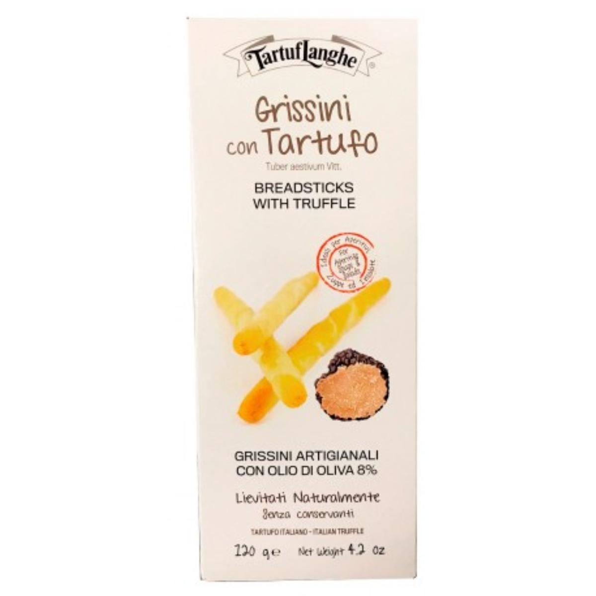Grissini Palitos de pan con Trufa Negra Tartuflanghe 120g