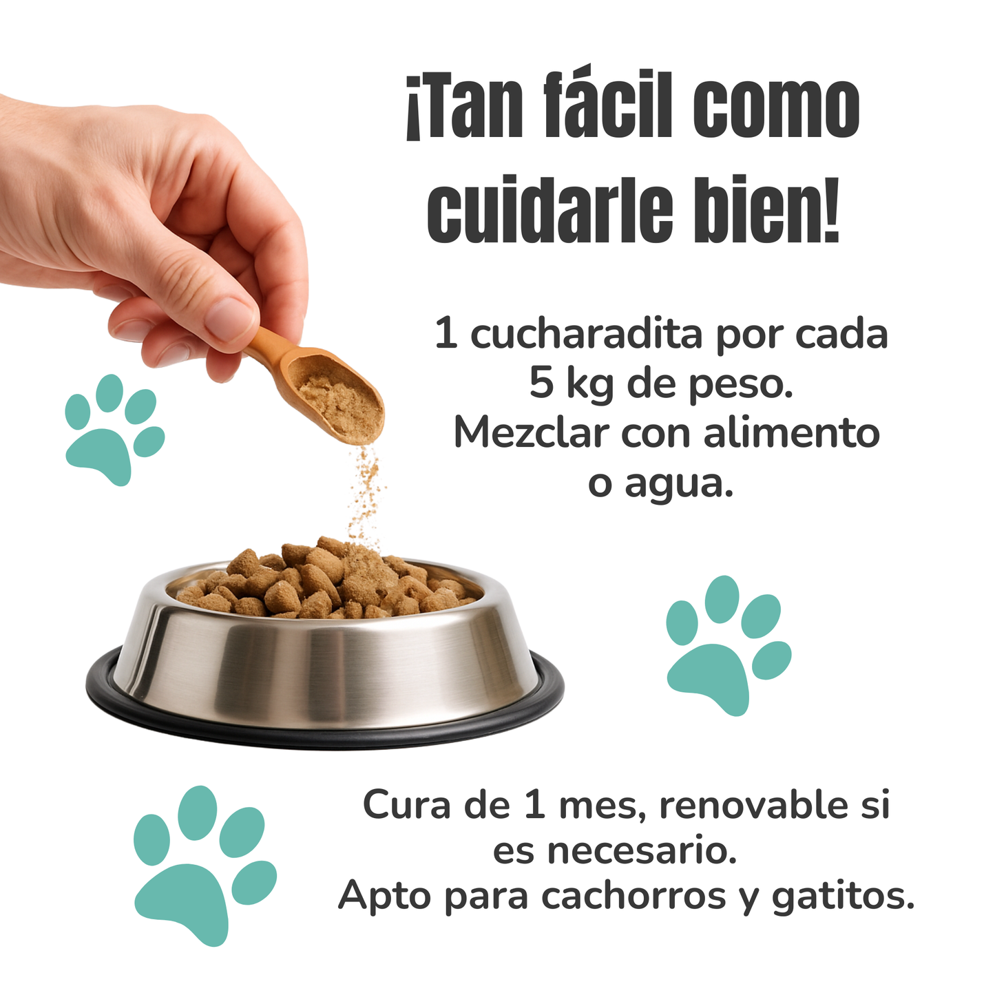 Suplemento natural para la digestión y microbiota de perros y gatos – Equilibrio de la Flora Intestinal 100 g_4