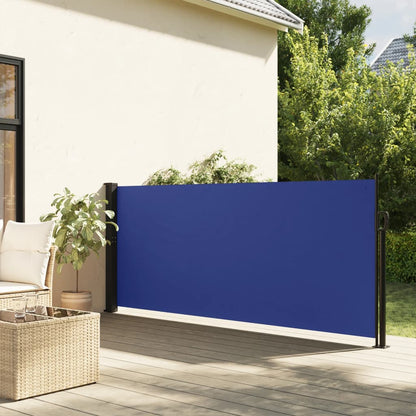 Vidaxl Toldo Lateral Retráctil Azul 100x300 Cm_1