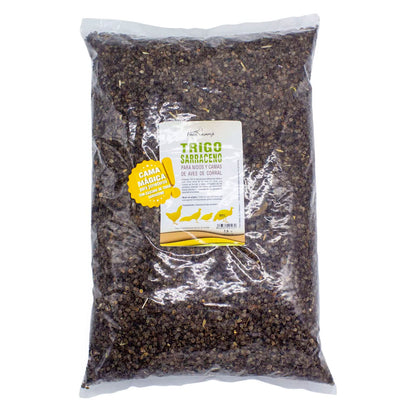 Cáscara De Trigo Sarraceno Para Nidos - Producto Natural Para Acolchar La Cama De Las Aves De Corral - 7,5L_0