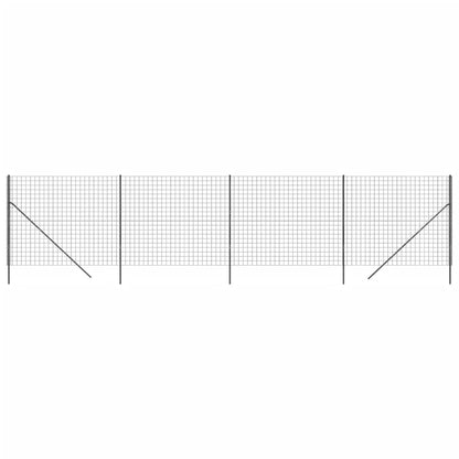 Cerca De Alambre De Acero Galvanizado Gris Antracita 1,8x10 M / Vetonek_2