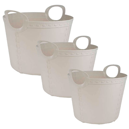 3x Life Story Cesto Craft 40l+25l+15l Light Grey_0