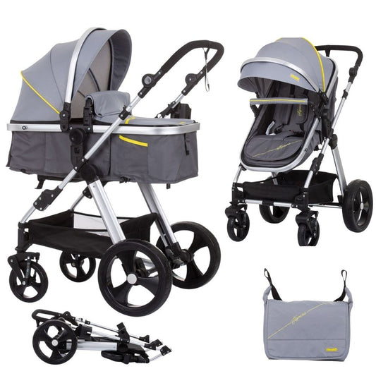 Carrito De Bebé Havana Dúo Convertible Hasta 22 Kg Con Bolso Y Mosquitera Graphite_0