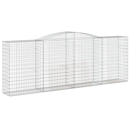 Cestas De Gaviones 15 Uds Forma De Arco Hierro 400x50x140/160cm_2