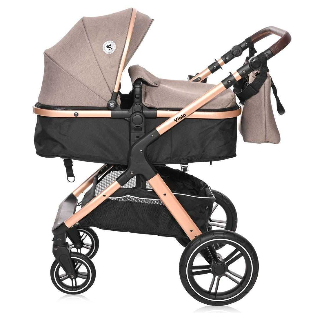Carrito De Bebé Dúo Convertible Viola Hasta 22 Kg Pearl Beige_1