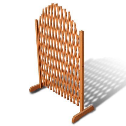 Valla Enrejada De Madera Maciza 180x100 Cm / Vetonek_2