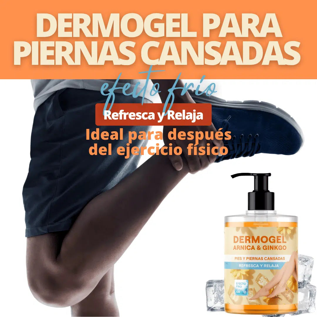 QKnatur - Gel Árnica & Ginkgo Efecto Frío 500ml - Alivio Y Frescor Para Piernas Y Pies Cansados - Relajante E Hidratante_2
