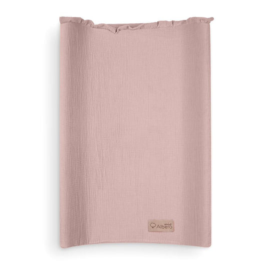 Funda De Cambiador Muselia Algodón 100% Cotton Color Rosa_0