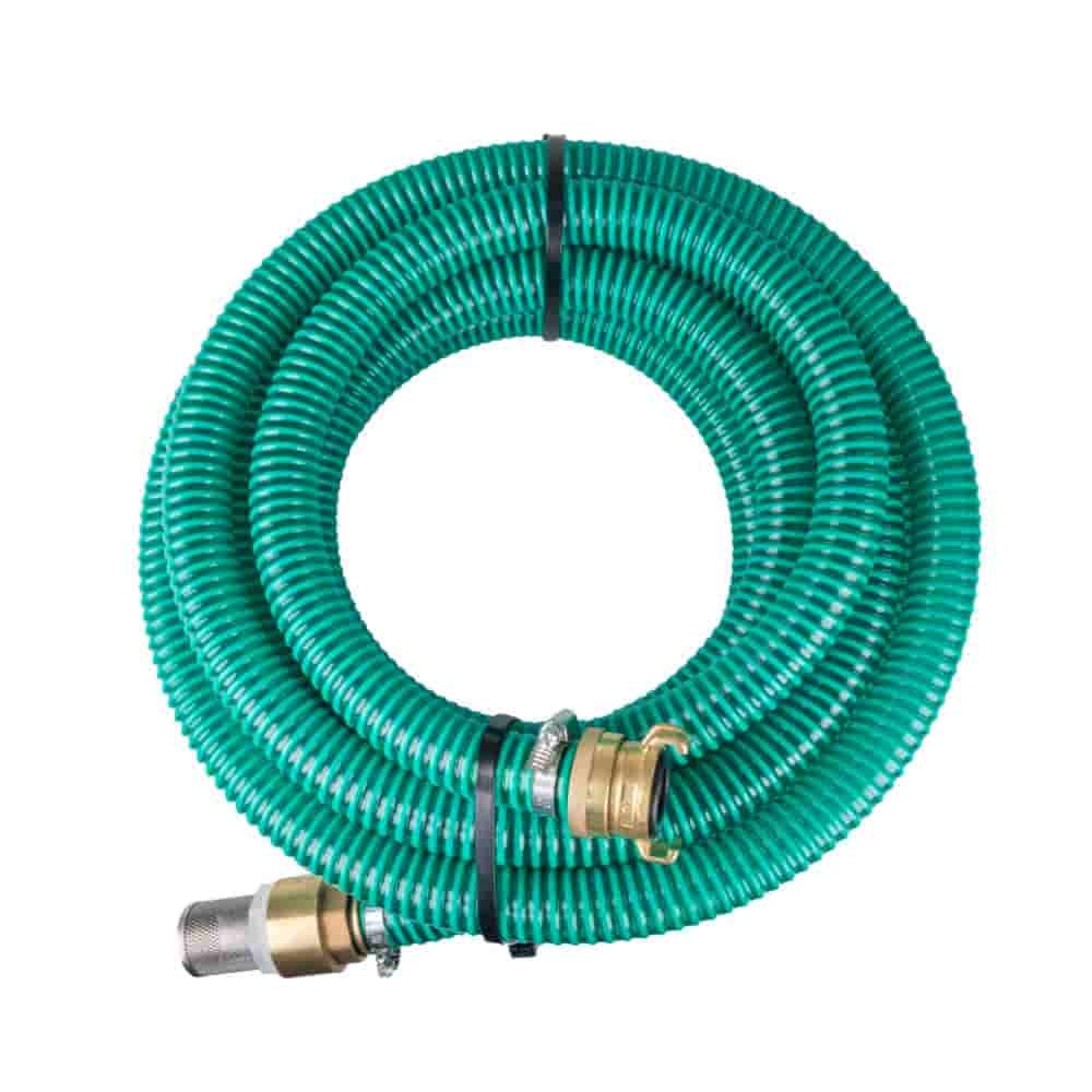 Manguera De Succión Pvc 1 Pulgada, 7m Con Válvula De Pie_0