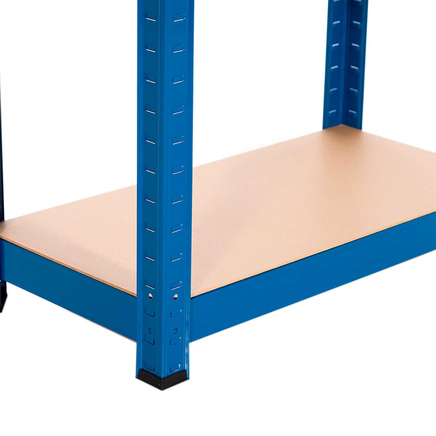 Pack 2 Estanterías Metálicas Con 4 Baldas Ajustables 148x60x30cm 240kg O91_3