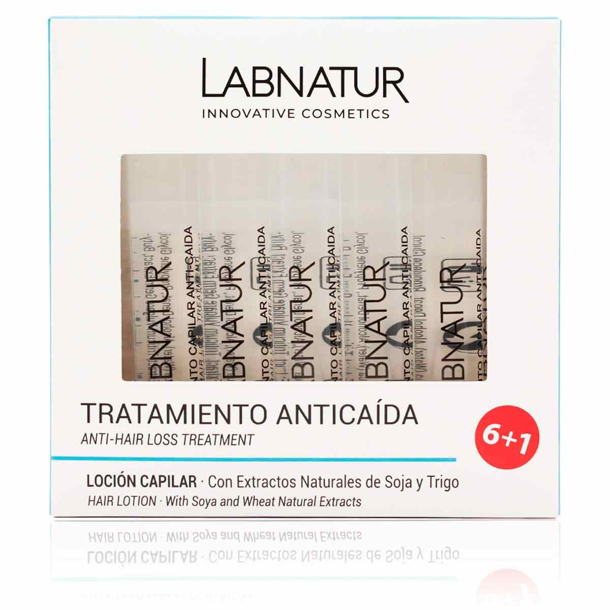 Ampollas Anticaída Labnatur | Tratamiento Capilar Intensivo | Cabello Débil | Fortalecimiento Y Densidad | 7 Unidades_0