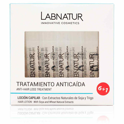 Ampollas Anticaída Labnatur | Tratamiento Capilar Intensivo | Cabello Débil | Fortalecimiento Y Densidad | 7 Unidades_0