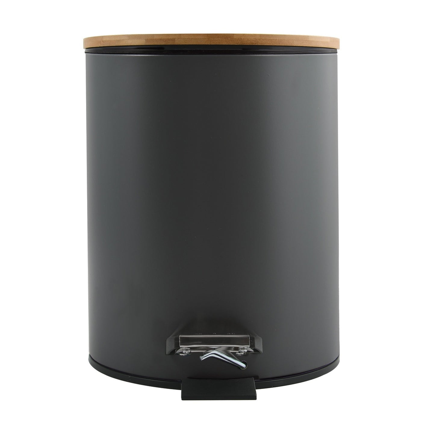 Cubo De Basura Con Pedal Adonis Antracita Mate 5l_0
