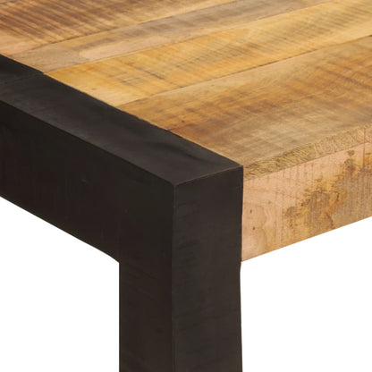 Mesa De Comedor Madera Maciza De Mango 120x60x76 Cm_3