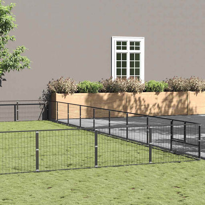 Perrera Acero 90 M² Negra_1