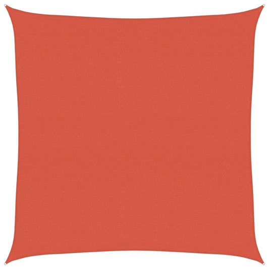 Vidaxl Toldo De Vela Hdpe Terracota 160 G/m² 5x5 M_0