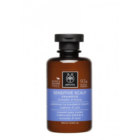 Champú para Cuero Cabelludo Sensible Apivita 250 ml