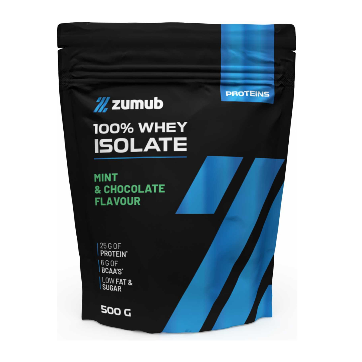 Zumub 100% Whey Isolate 500 G  - Chocolate-menta_0