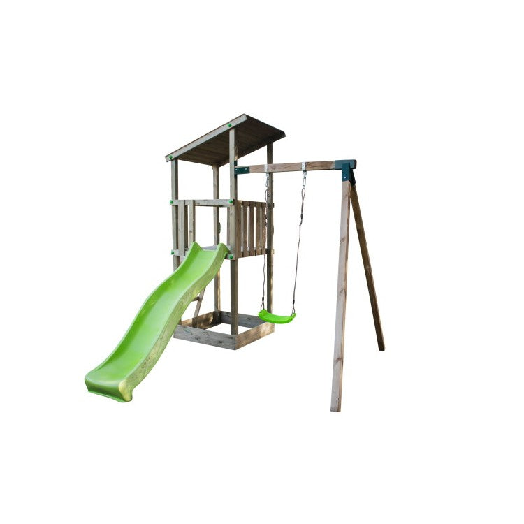 Parque Infantil Masgames Nautilus L Con Columpio Individual.