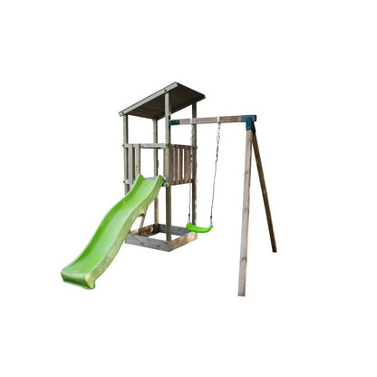 Parque Infantil Masgames Nautilus L Con Columpio Individual.