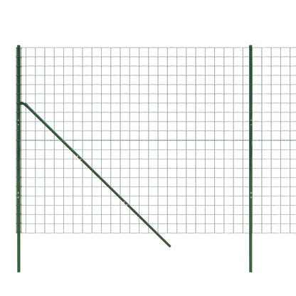 Cerca De Alambre De Acero Galvanizado Verde 1,6x10 M / Vetonek_1