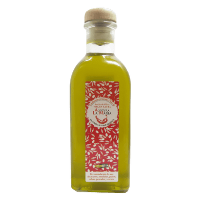 Aceite De Oliva Virgen Extra Macerado Al Chile Scorpion 50 Cl Con Vertedor
