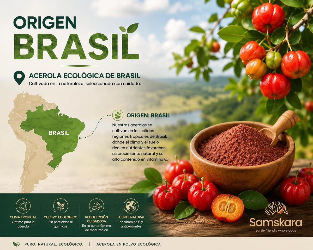 Acerola En Polvo Ecológica Samskara 180 G_5