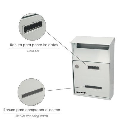 Buzon Exterior Country Blanco 215 X 320 X 105 Mm._3