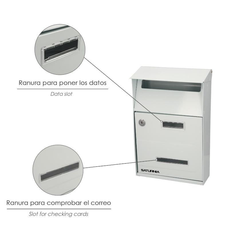 Buzon Exterior Country Blanco 215 X 320 X 105 Mm._2