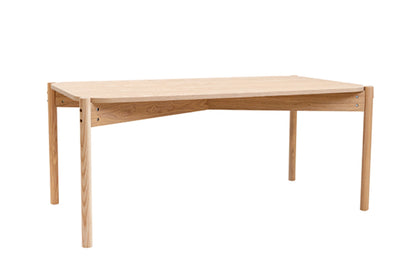 Mesa De Centro Rectangular Escandinava Para Salón Madera De Pino Beige 90x45x48cm- Muebles De Salón_0