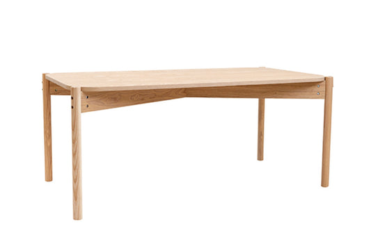 Mesa De Centro Rectangular Escandinava Para Salón Madera De Pino Beige 90x45x48cm- Muebles De Salón_0