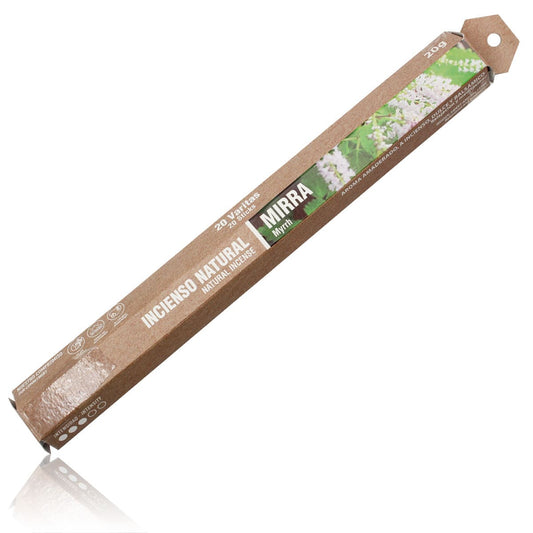 Incienso Natural 20 Sticks Mirra SYS Aromas | Fragancia Resina Intensa | Ambiente Relajante | Aroma Duradero_0