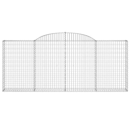 Cestas Gaviones 20 Uds Forma De Arco Hierro 300x30x120/140 Cm_3